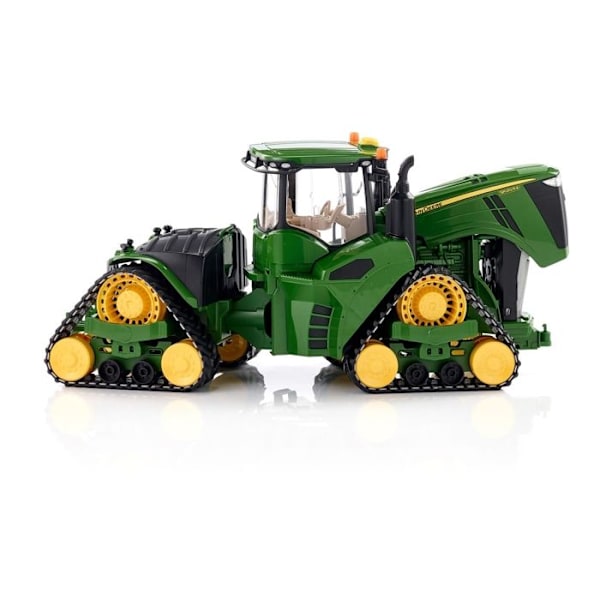 Telatraktori - BRUDER - John Deere 9620RX - Avautuvat ovet ja konepelti - Poika - 3 vuotta ja vanhempi Grøn og sort