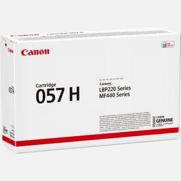 CANON 057 H tonerpatron - Sort - Laser - Højtydende - 10000 sider