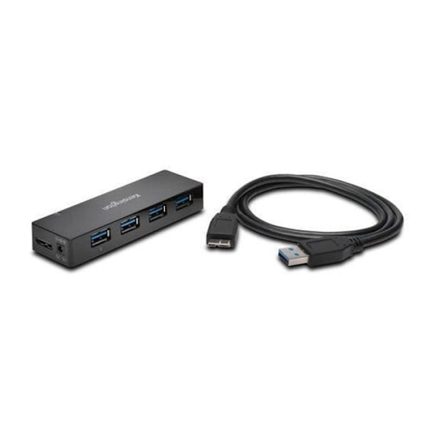 UH4000C Hub Concentrator - KENSINGTON - 4 x SuperSpeed USB 3.0 - För stationär dator