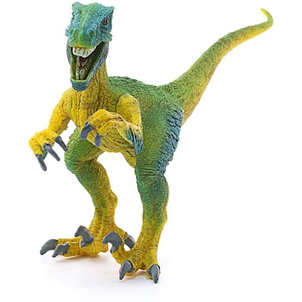 SCHLEICH Velociraptor Figur - Dinosaurer Range - Til børn fra 3 år - 70 cm - Brun kastanj