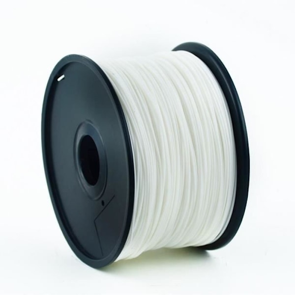 GEMBIRD 3DP-PLA1.75-01-W POLYLAKTISK SYRE (PLA) HVID 1000G MATERIALE