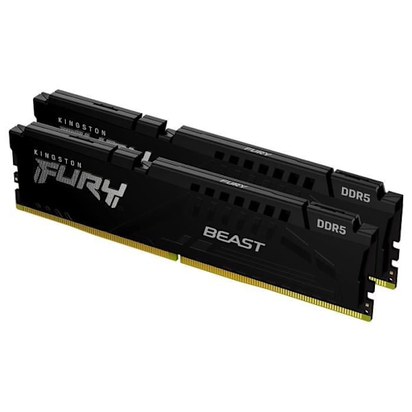 Kingston FURY Beast 32GB (2 x 16GB) DDR5 6000MHz CL40-minne