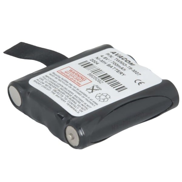 Avacom erstatningsbatteri til Motorola T80, TLKR-T5/T7, XTR-446, XTK-446 to-vejs radio 4,8V 700m Ah