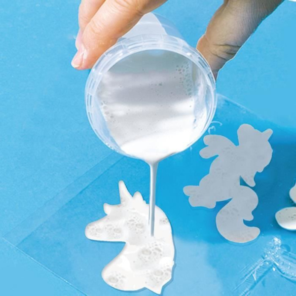 SES CREATIVE - Forma och måla Unicorns - Kreativt kit för barn över 5 år Flerfärgad