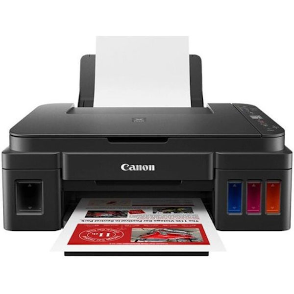 Canon PIXMA G3410 -monitoimitulostin uudelleentäytettävillä säiliöillä musta