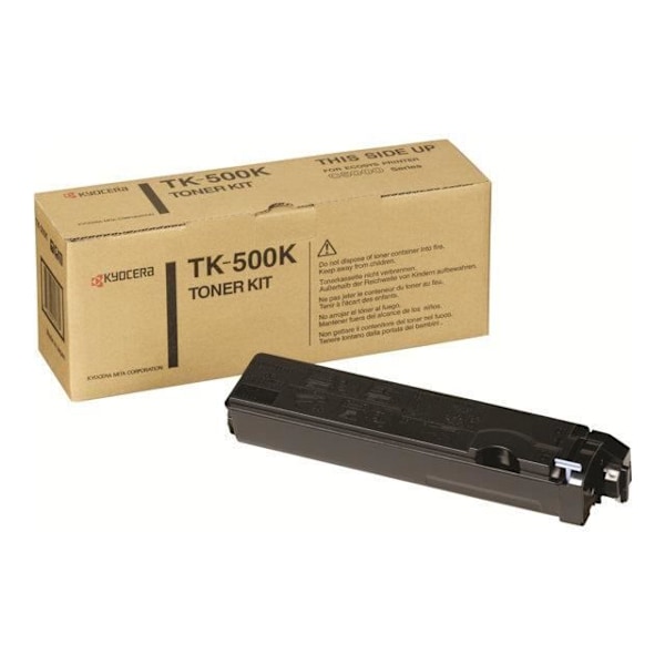 Kyocera TK 500K tonersats - Svart - 8000 sidor - för FS-C5016, C5016DN, C5016DNH, C5016DTN, C5016N