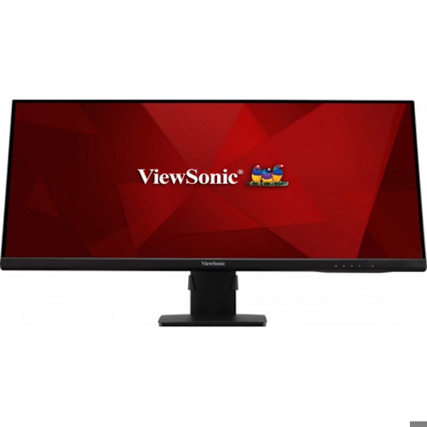 34" skærm Viewsonic VA3456-MHDJ WQHD IPS 21:9 400 cd/m2 4ms 2xHDMI DP Hp:2x3W Vesa 100 x100mm Sorte tynde kanter Sort
