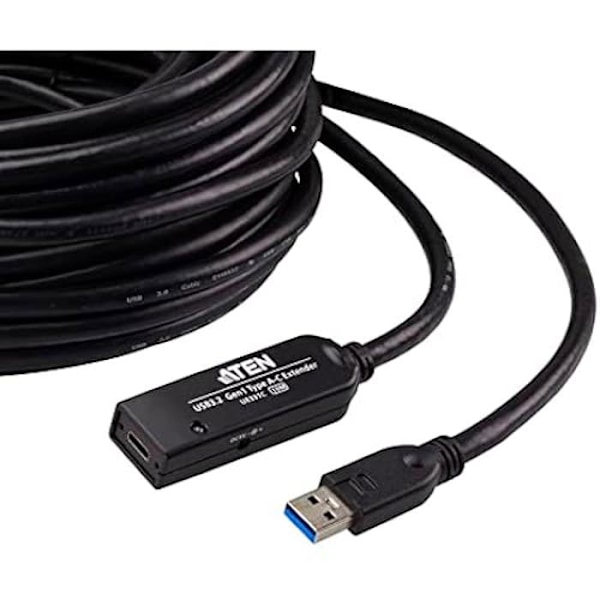 ATEN UE331C USB-A 3.2 Gen1 till USB-C förlängningskabel 10m