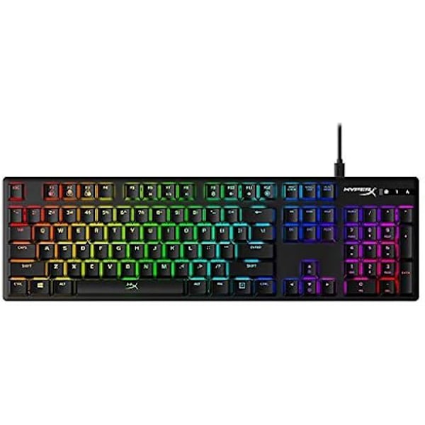Pelinäppäimistö - HYPERX - Alloy Origins - Mekaaninen RGB - HyperX Red kytkimet - USB Type-C