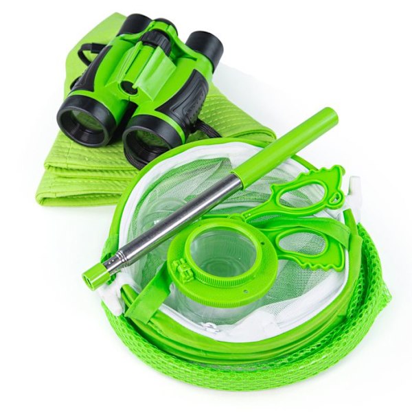 Insecttien metsästyssetti - Bigjigs Toys - Tutkija - 3 vuotta - Ulkona - Vihreä Grøn