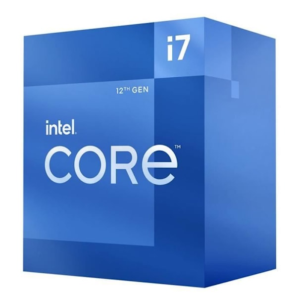 Prosessori - INTEL - Core i7-12700 - 25M välimuisti, jopa 4,90 GHz (BX8071512700)