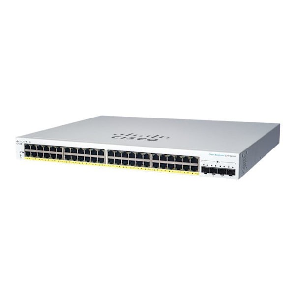Cisco CBS220-48T-4G-EU Smart 48-porttinen GE, 4x1G SFP