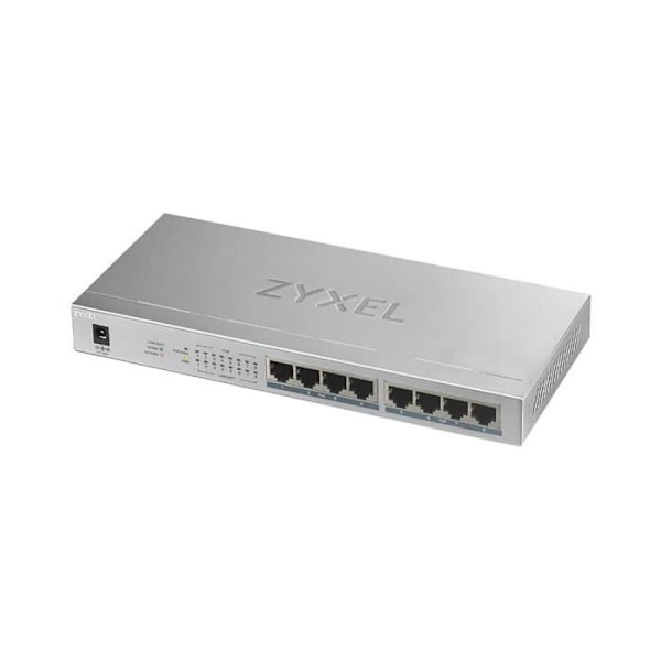 ZYXEL GS1008HP 8 Port Ethernet Switch - 2 Layer Understøttet - Twisted Pair - Desktop