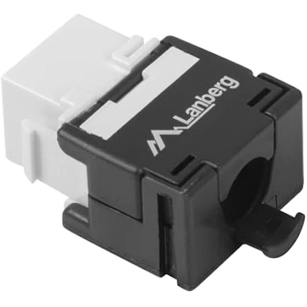 RJ45 Keystone-modul - LANBERG - KSUA-2000 - LSA 180 beskyttelse - UTP Kat.6A