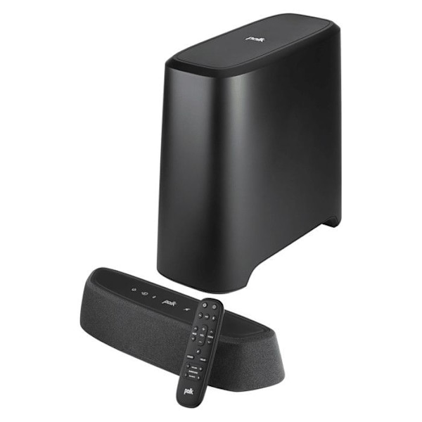 Polk MagniFi Mini AX soundbar - Dolby Atmos ja DTS:X - Bluetooth - Patentoidut 3D SDA -äänitehosteet sort