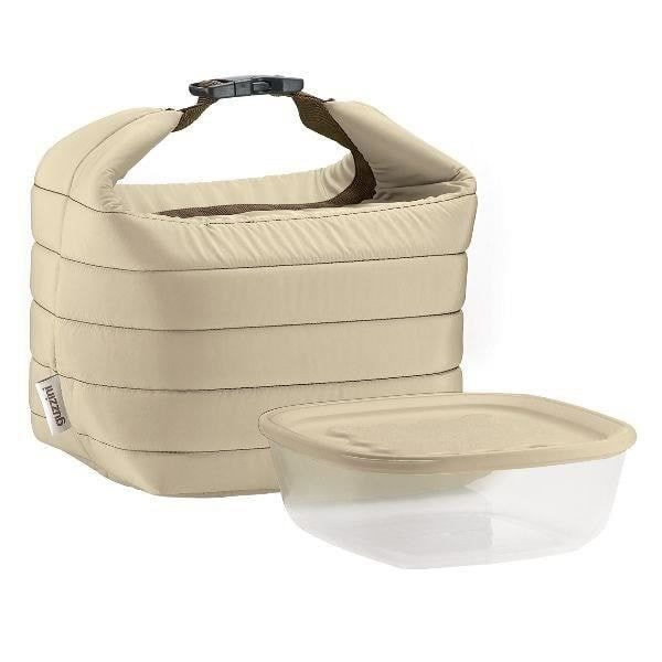 Eristetty laukku - GUZZINI - Matkalla - 22 x 18 x 22 cm - Uniikki muotoilu - Tilavuus 1,4 L