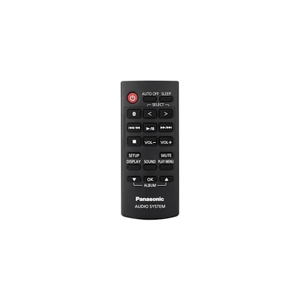 Mini HiFi System - Panasonic - RX-D552EK - FM og DAB/DAB+ Tuner - Bærbar - Sort