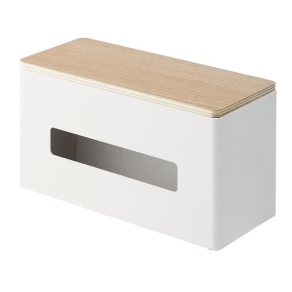 Dobbeltsidet tissueboks L26 cm - 26 X 11 X 14 - Calicosy - Hvid