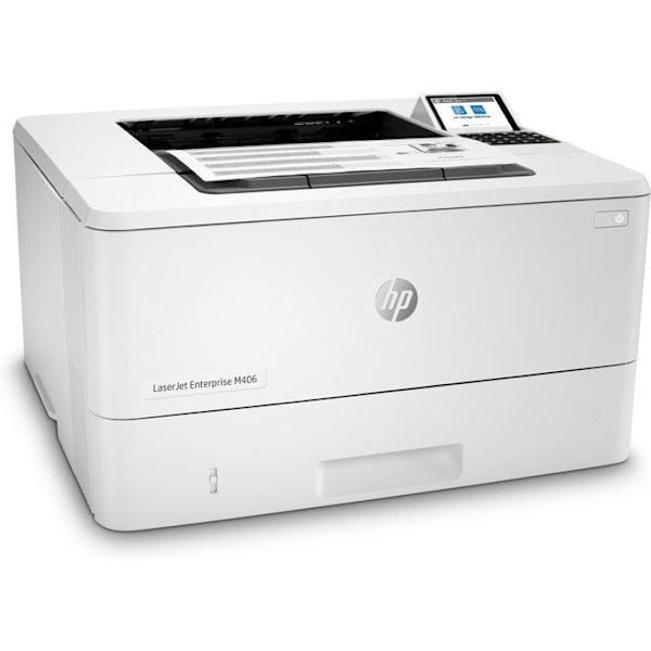 HP Laserjet Enterprise M406dn mustavalkoinen lasermonitoimitulostin