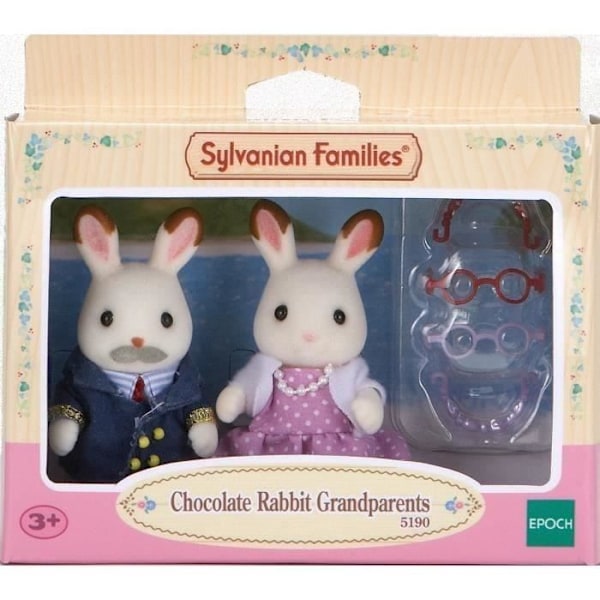 SYLVANIAN FAMILIES - 5190 - Chokoladekanin bedsteforældre - Familier