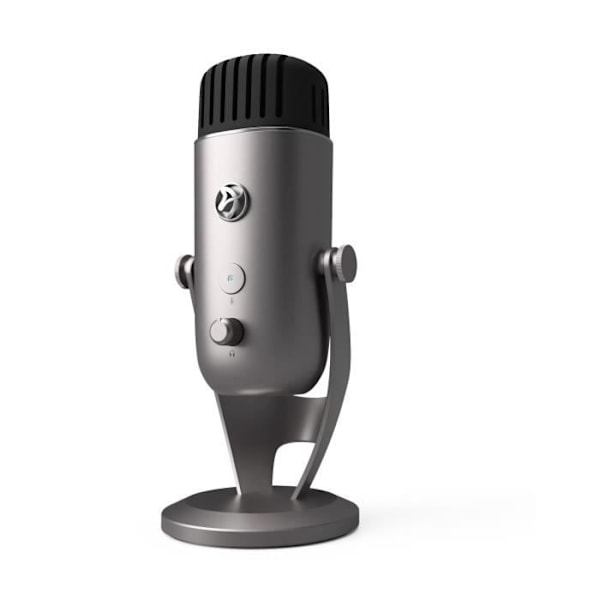 Arozzi Colonna Silver - USB-mikrofoni suoratoistoon kytkettävällä suuntauksella (Luokka: Kuulokkeet ja