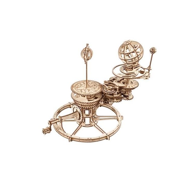 UGEARS Solar System Model Kit - Tellurion mekanisk træmodel til at bygge puslespil til voksne og børn - Planetarium D