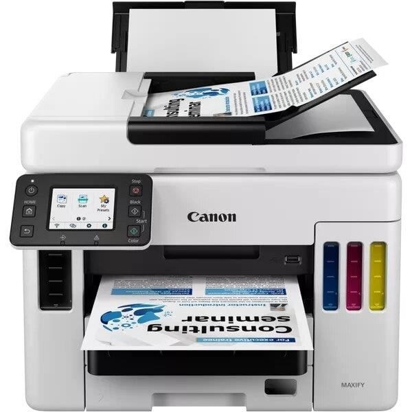 CANON MAXIFY GX6040 mustesuihkutulostin - A4 - Wifi - 24 ipm mustavalkoinen - 15,5 ipm väri Valkoinen