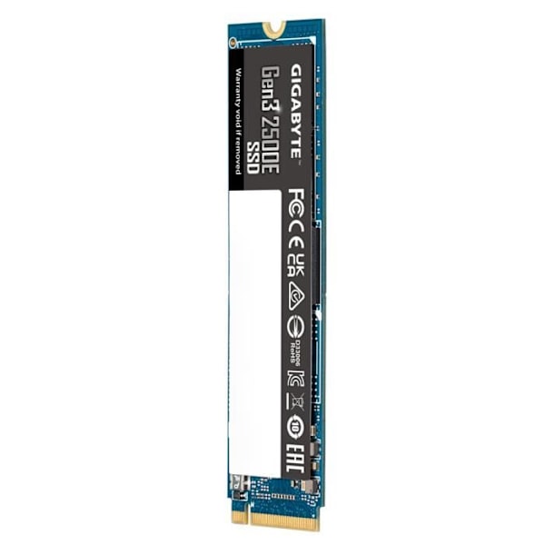 2 TB - M.2 2280 - PCI-Express 3.0 x4, NVMe 1.3 - Jaksollinen lukunopeus: jopa 2400 MB/s - Jaksollinen kirjoitusnopeus