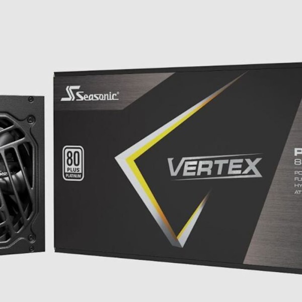 VERTEX GX BLACK 850 W - 80 + GULD SÆSONIC VERTEX GX-850 Sort