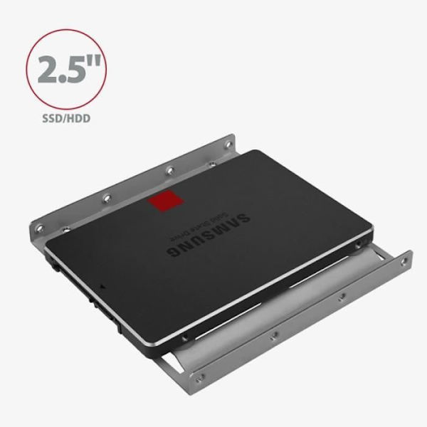 AXAGON RHD-125B Grå Pels Halterahmen 1 x 6,3 cm - 8595247905499