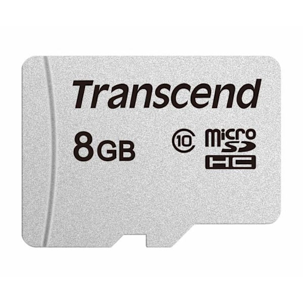 Flash-muistikortti - TRANSCEND - 300S - 8 Gt - Luokka 10 - Jopa 95 Mt/s