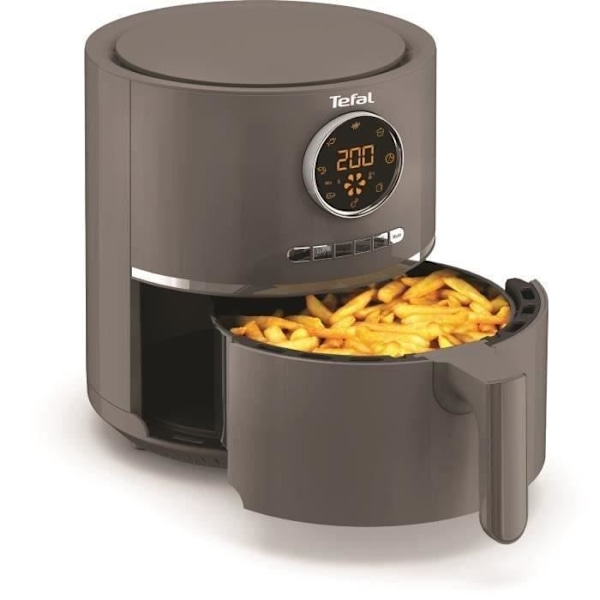 TEFAL Oil-Free Fryer, 4,2 L, Air Fryer Technology, Ingen förvärmning, 8 program, Mångsidig, Ultra Fry Digital EY111B15