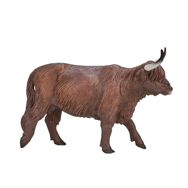 Mojo Animal Planet Scottish Upland Cow Figurine 387199 XL