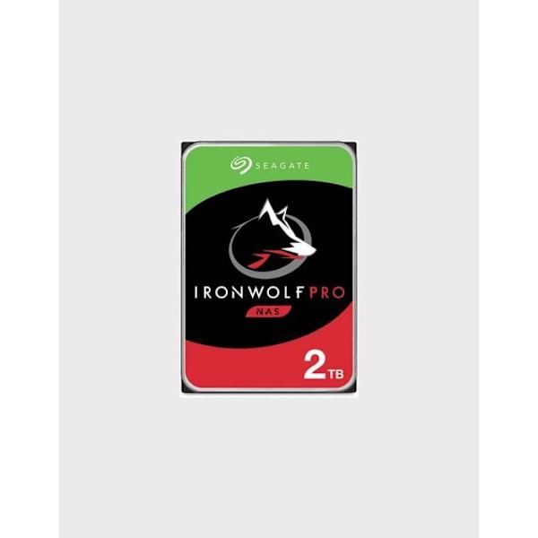 SEAGATE IRONWOLF PRO 2TB kovalevy - SATA/600 - 7200 RPM - 256 Mt puskurimuisti