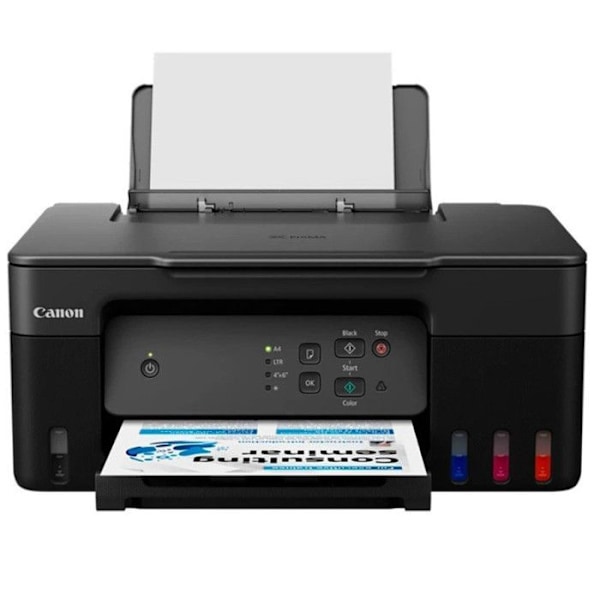 Multifunktionsprinter - Canon - PIXMA G2430 - 3 i 1 - 11 ppm - Inkjet Sort