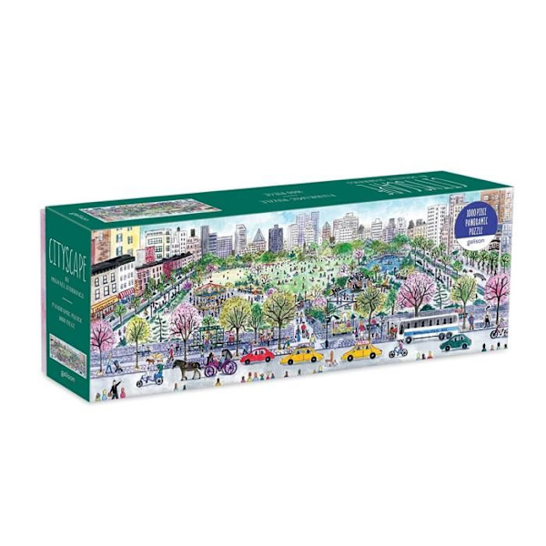 Puzzle panoramisk 1000 brikker: Bylandskab, Michael Storrings