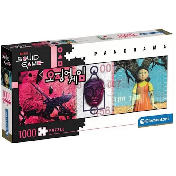 Pussel 1000 bitar Panorama: Squid Game