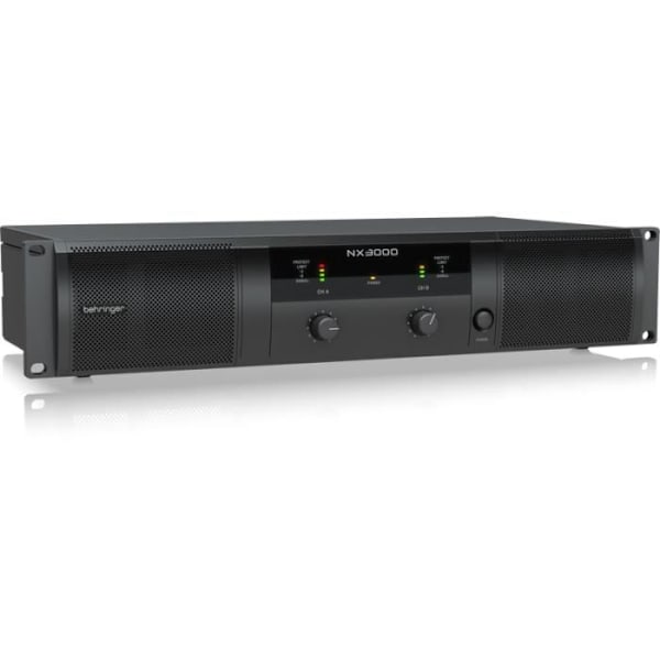 BEHRINGER NX3000 effektforstærker - 1500 W - Klasse D - 0,05% - XLR / 1⁄4" TRS