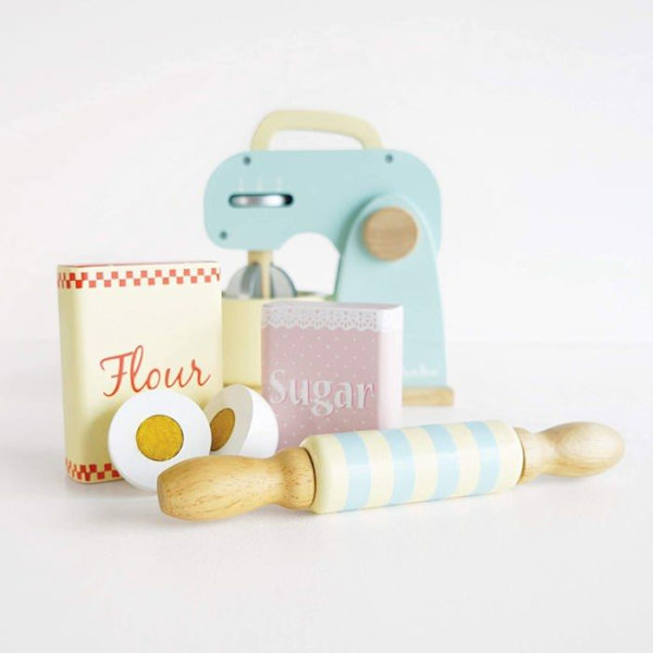 Madlavningsspil - LE TOY VAN - Honeybake Mixer Set - Barn - Blandet - 3 år - Brun - Grøn Brun