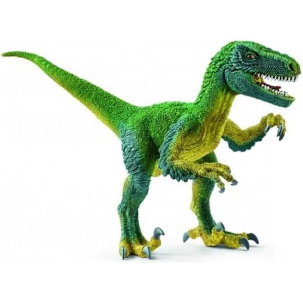SCHLEICH Velociraptor Figur - Dinosaurer Range - Til børn fra 3 år - 70 cm - Brun kastanj
