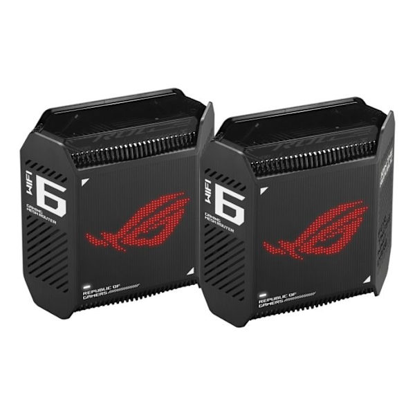 Mobile routers - Asus - GT6 (B-2-PK) - Tri-band Wi-Fi 6 - 9 sisäantenneja - Valkoinen