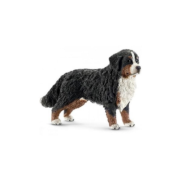 Schleich 16397 -hahmo - naaras berninpaimenkoira - monivärinen pienoishahmo lapsille Flerfärgad