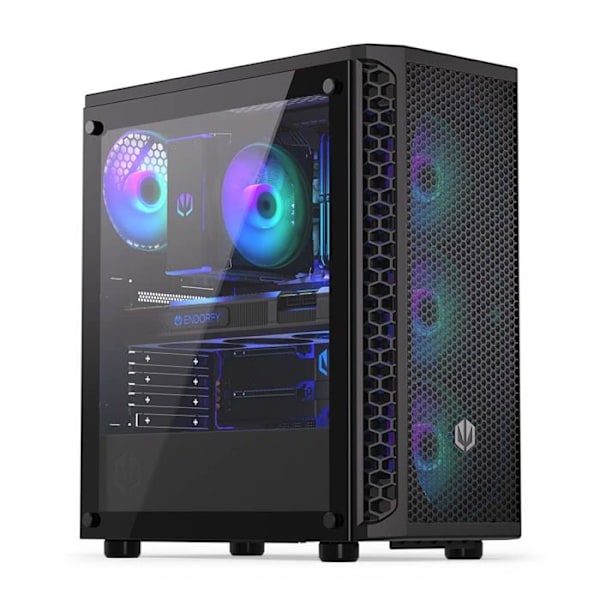 PC-kotelo - Endorfy-sivupaneelit - EY2A006 - Obudowa Signum 300 ARGB () musta