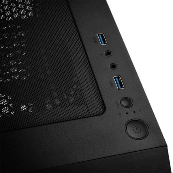 BITFENIX Nova Mesh SE TG 4ARGB (musta) - Kotelo ilman virtalähdettä - Keskikokoinen torni - ATX-muoto