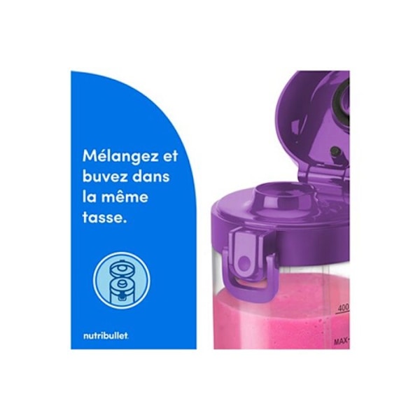 Blender Nutribullet Portable NOMADE NBP003PU Violet