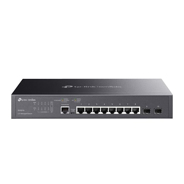 NÄTVERK, Switch, Fristående Switch, Jetstream Managed Switch TP-LINKTP-LINK TL-SG3210. Switch Type: Managed,