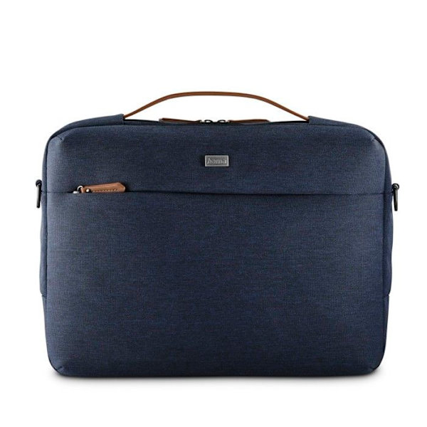 "Sacoche d'ordin. port. 'Casual', 34 till 36 cm (13,3" - 14,1"), blå"