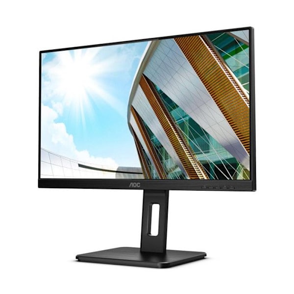 AOC Q24P2Q - LED-näyttö - 23,8" - 2560 x 1440 1440p (Quad HD) @ 75 Hz - IPS - 250 cd/m² - 1000:1 - 4 ms