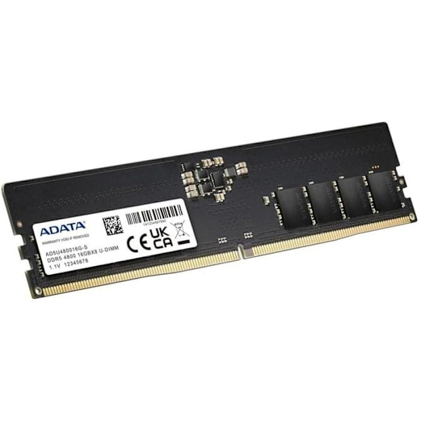 Adata Premier 16GB [1x16GB 4800MHz DDR5 CL40 DIMM] - AD5U480016G-S