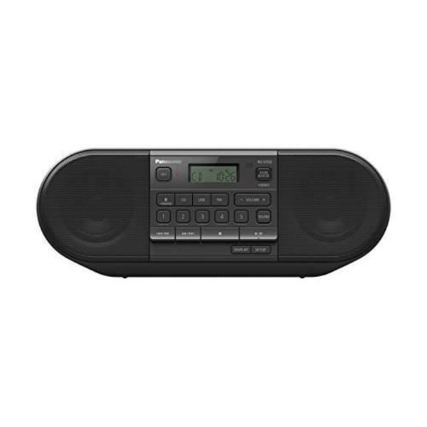 Boombox - PANASONIC - RX-D550E-K - Musta - Radio - Äänijärjestelmä Svart